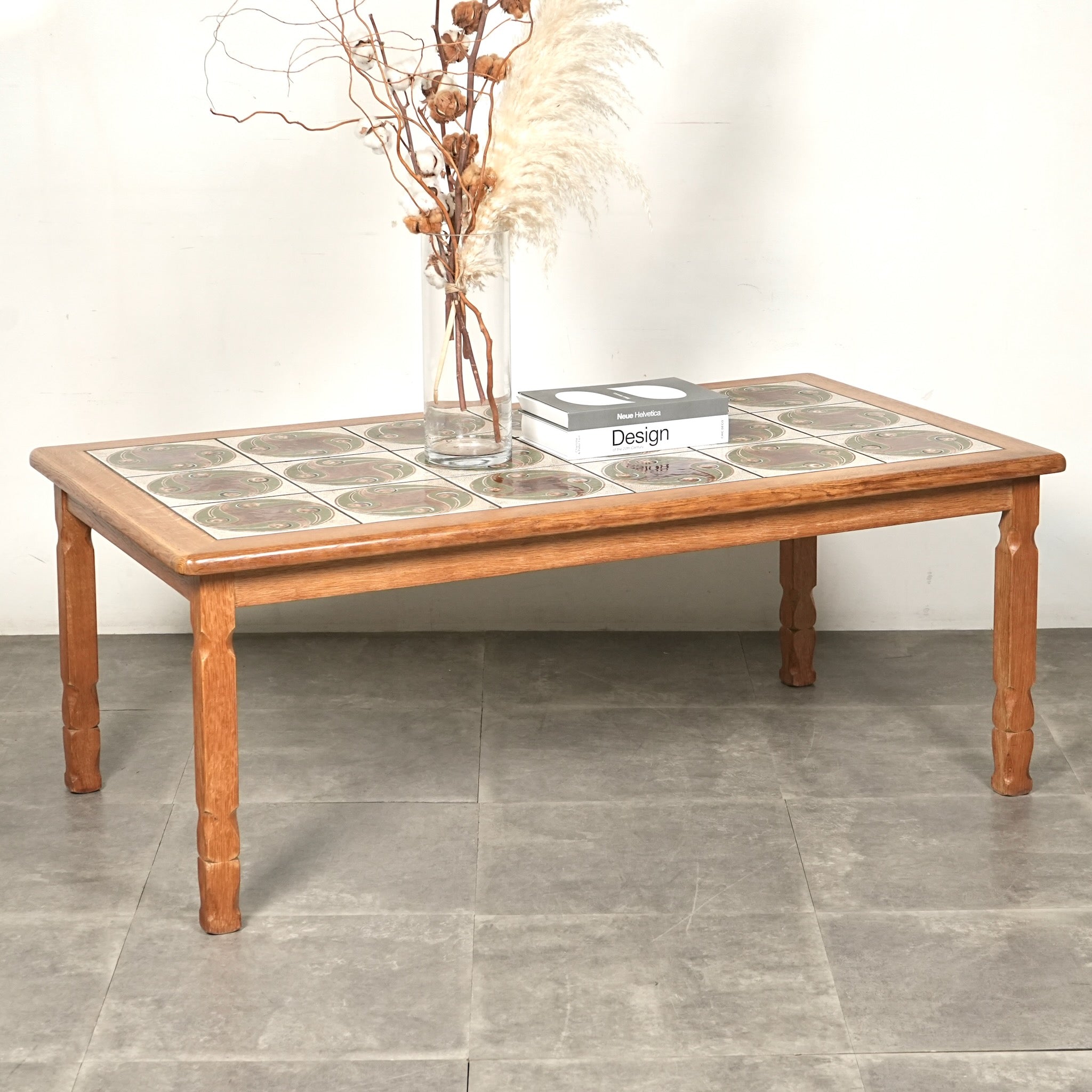 デンマーク ヴィンテージ タイルトップ ローテーブル – TIME HYPE
