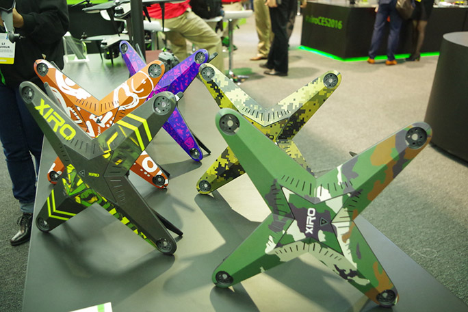 世界のドローン39】グッドデザインにも選ばれたユニークな手裏剣型