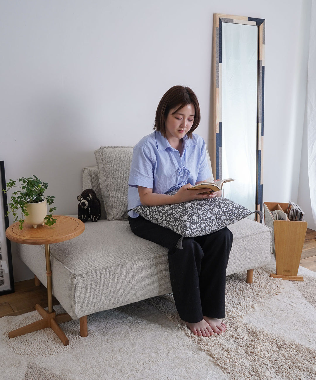 TOFU 2Pソファ｜アームレス＆2way仕様で自由なリビング空間 - ecruxe