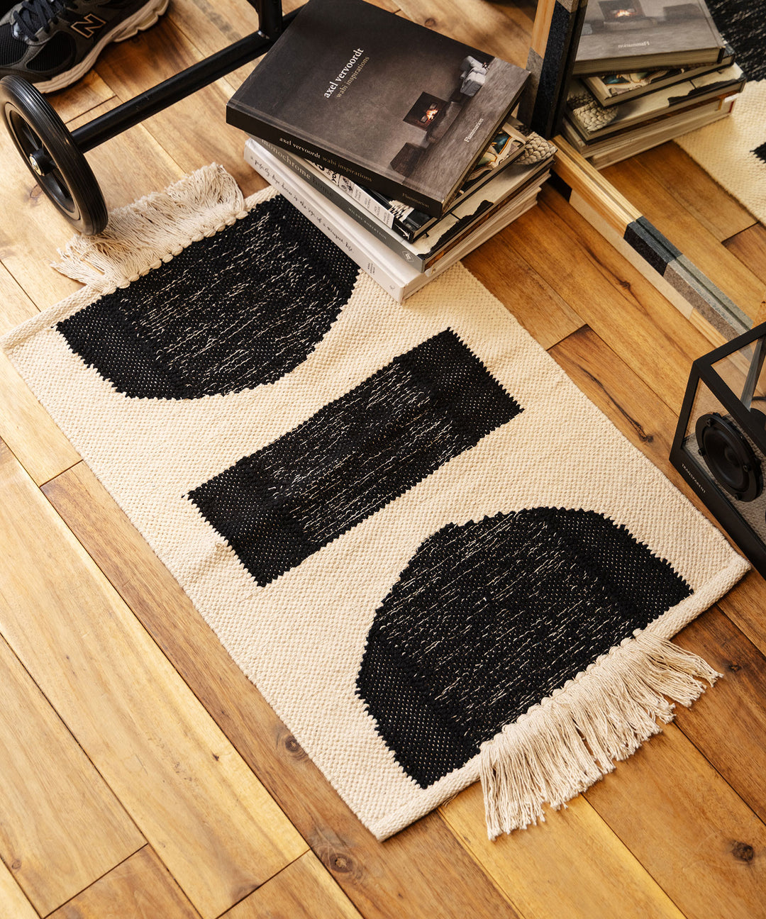 Sankara.（サンカラ）JEWEL 玄関ラグ コットン リサイクル材料 50×70cm