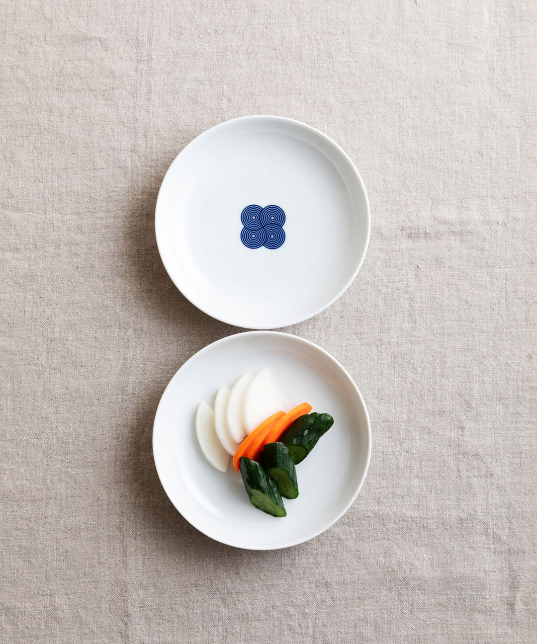 古白磁 染付紋 渦 5寸皿 – TIMELESS COMFORT