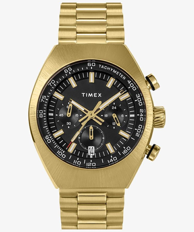 レガシー トノー クロノグラフ ゴールド | TIMEXオンラインストア