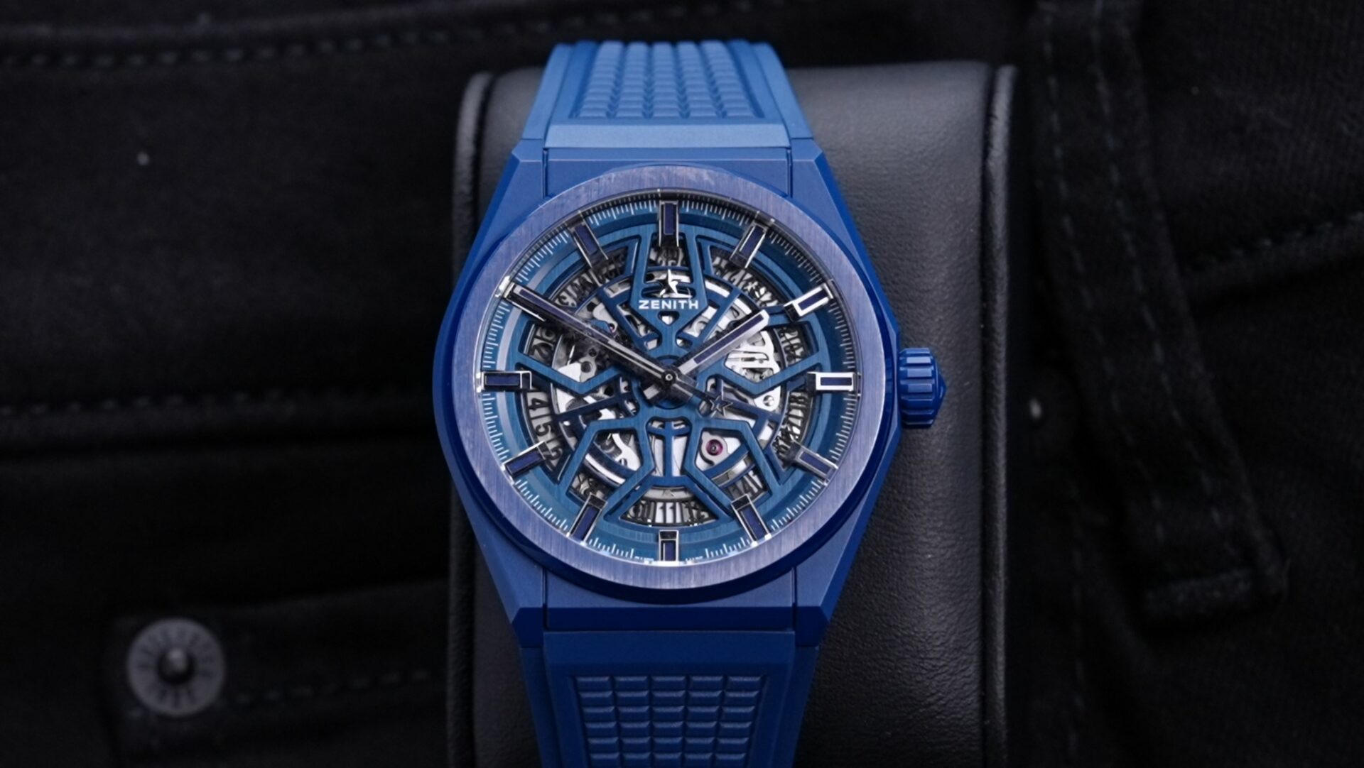 Zenith Defy Classic Blue Ceramix Skeleton 49.9003.670 51.R793