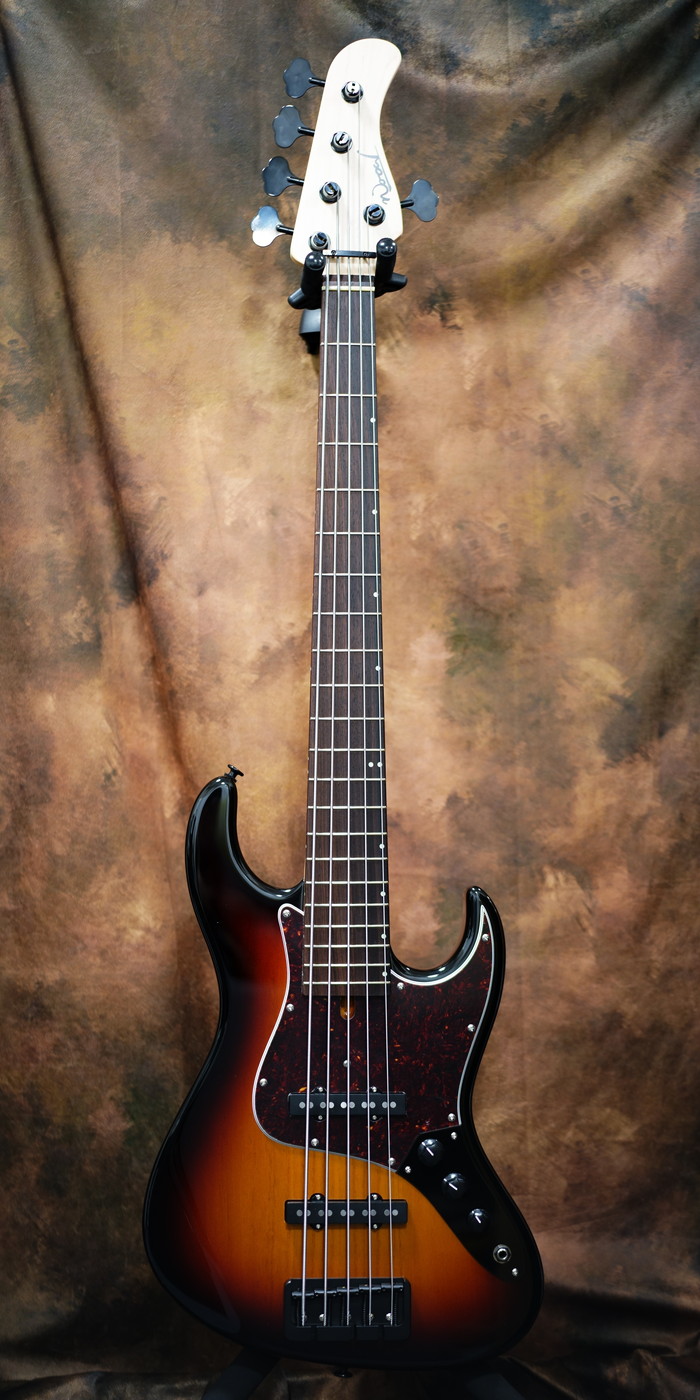 Wood Custom Guitars Vibe Standard 5 Sunburst / ベース専門店 タイズ