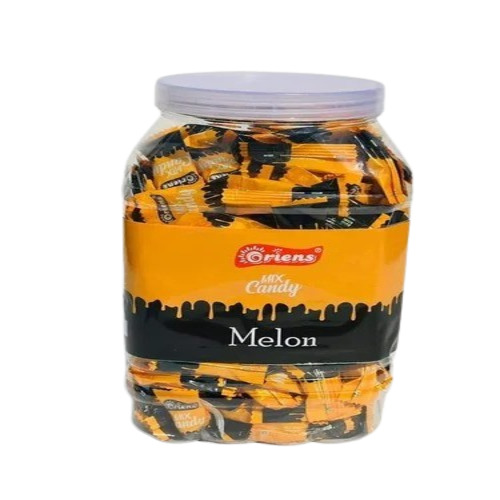 Melon Candy - Solid Form, Orange Flavor | Sweet Taste, 12 Months