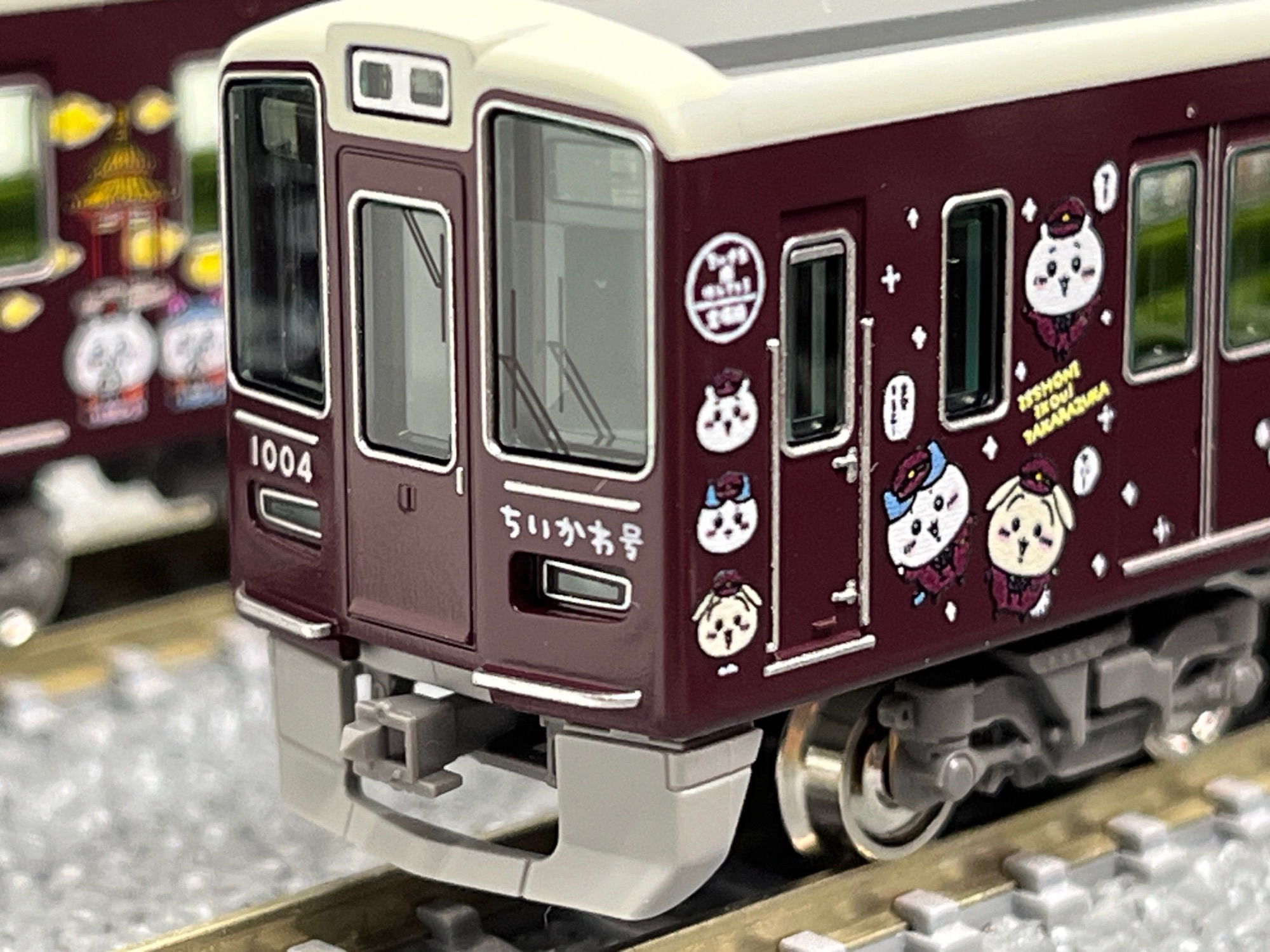 阪急1000系 ちいかわ号 入線レビュー – MSangaの鉄道模型のページ
