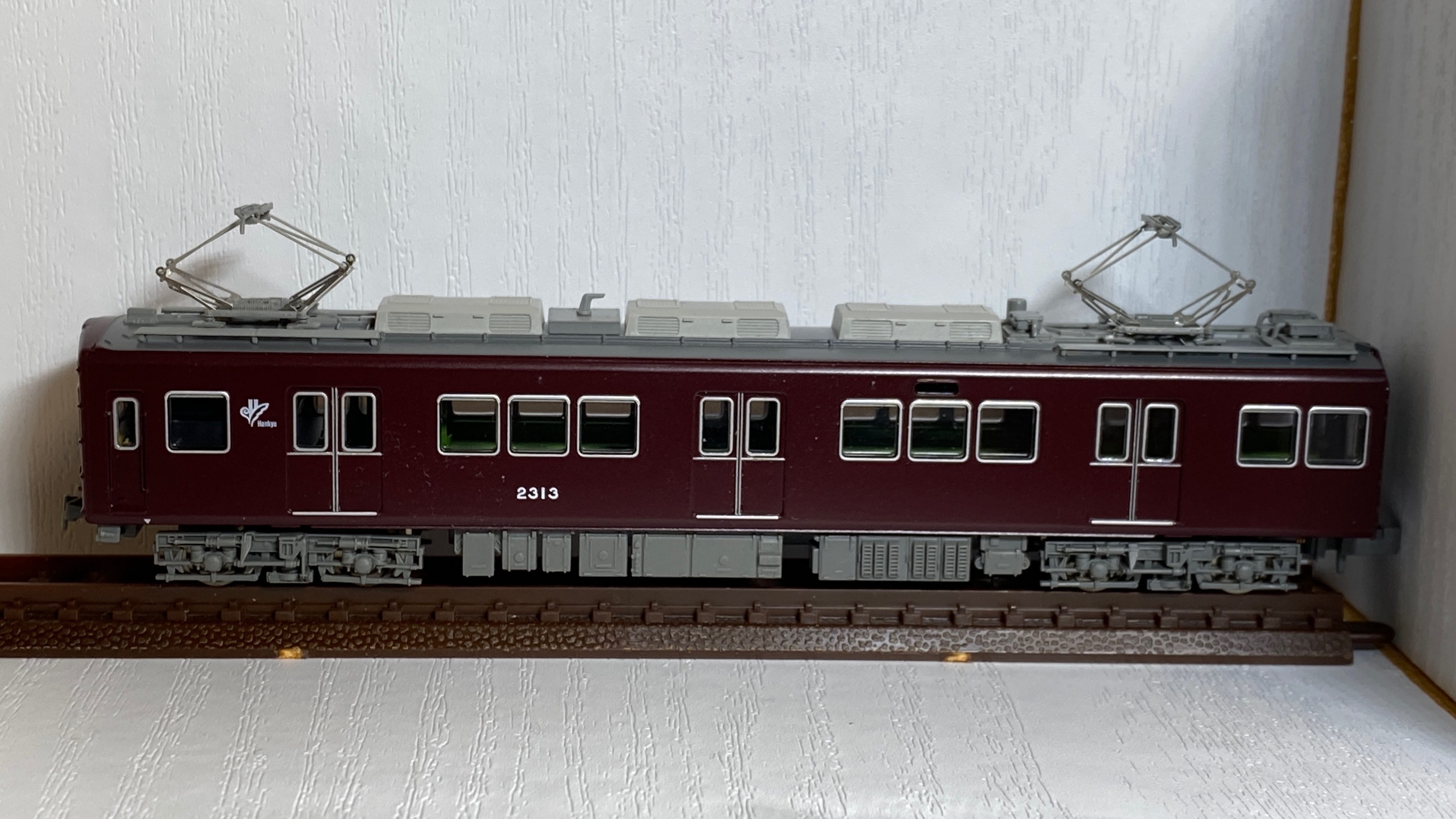 阪急2300系表示幕改造車（マイクロエース・N）A6821 京都線 2313編成