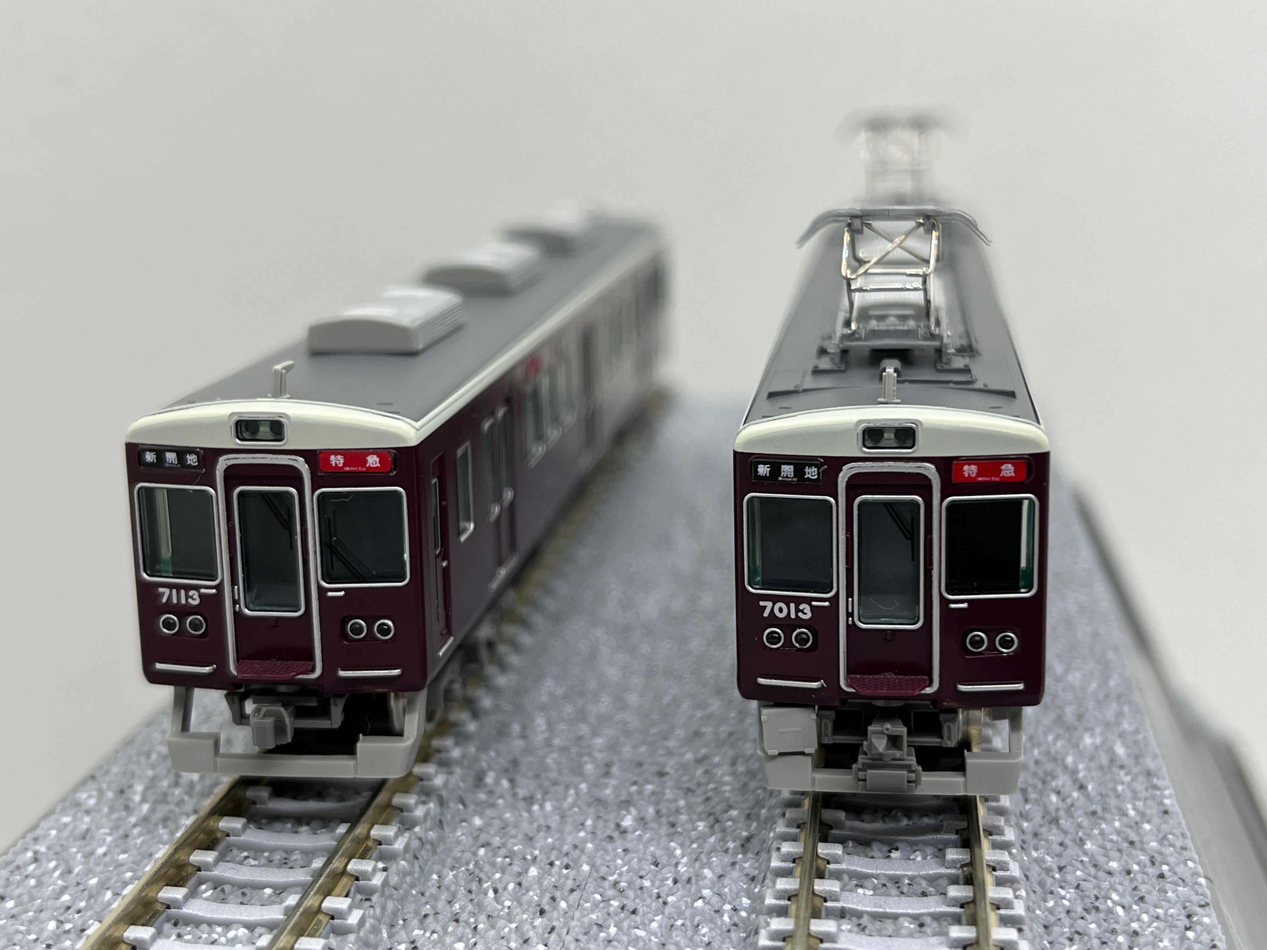 阪急7000系リニューアル車（グリーンマックス・N）入線レビュー