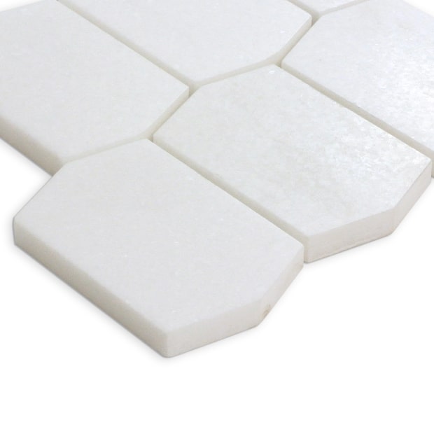 ネスト AS4333 / 長六角形 天然石モザイク | タイル販売の専門サイト