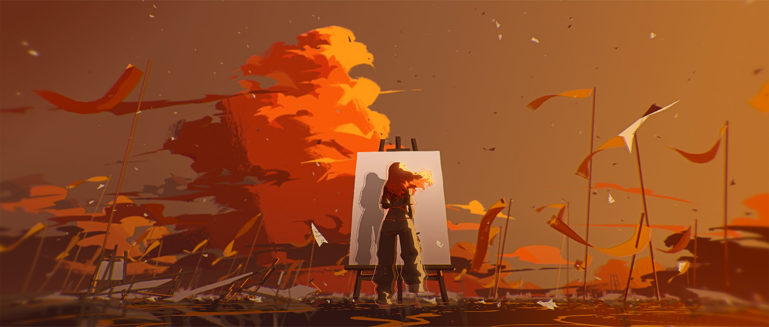 数分間のエールを