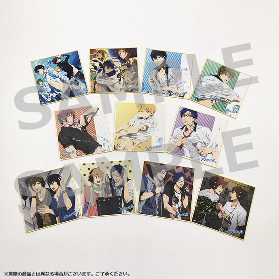 Free! CD Jacket Illustration Series ミニ色紙 コレクション Vol.1
