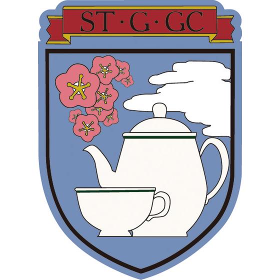 ガールズ&パンツァー最終章 聖グロリアーナ女学院 校章 脱着式刺繍