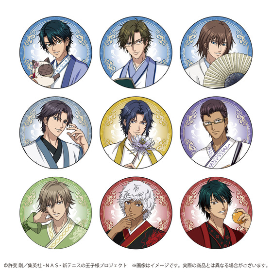 新テニスの王子様 POP UP STORE “DRAGON” トレーディング 缶バッジ