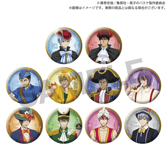 黒子のバスケ POP UP STORE -童話の世界- 缶バッジ（等身ver.）（1