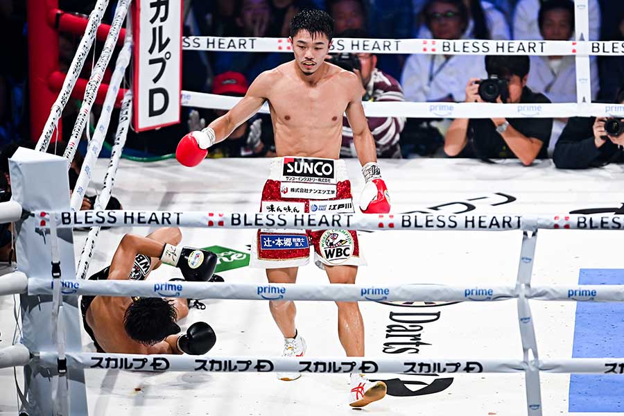 中谷潤人が衝撃3戦連続KOでV2成功！ 難敵撃破で29連勝、目標のPFP1位へ