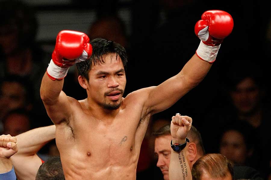 パッキャオの衝撃再び 一撃で失神させた