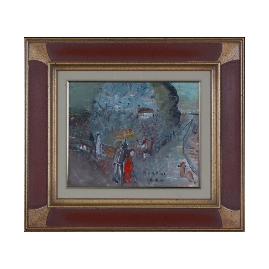 セーヌ河畔風景<span class=