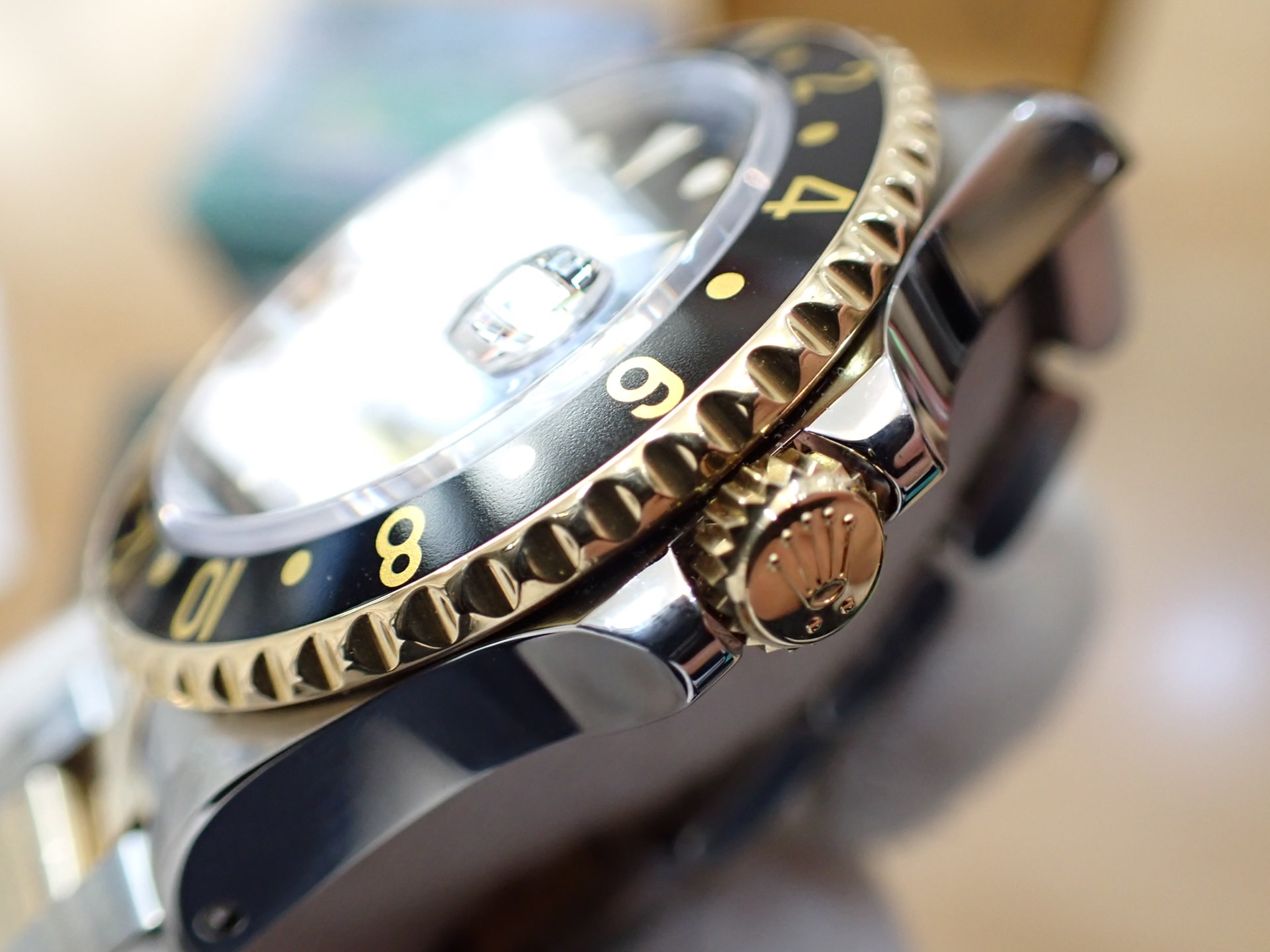 中古品B【ROLEX】ロレックス GMTマスター2 Ref.16713 K18コンビ