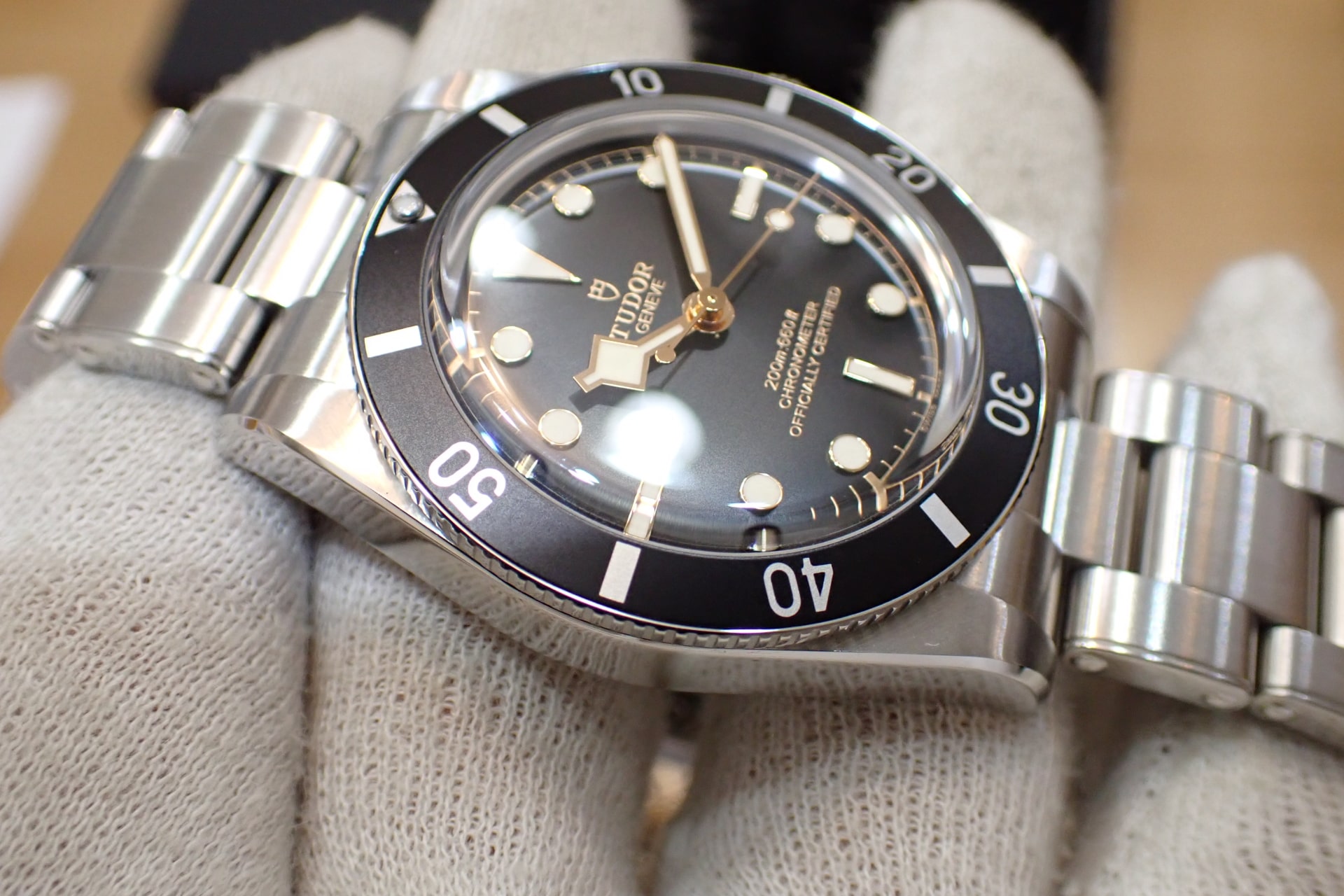 中古品AA【TUDOR】チューダー ブラックベイ54 37mm ステンレス