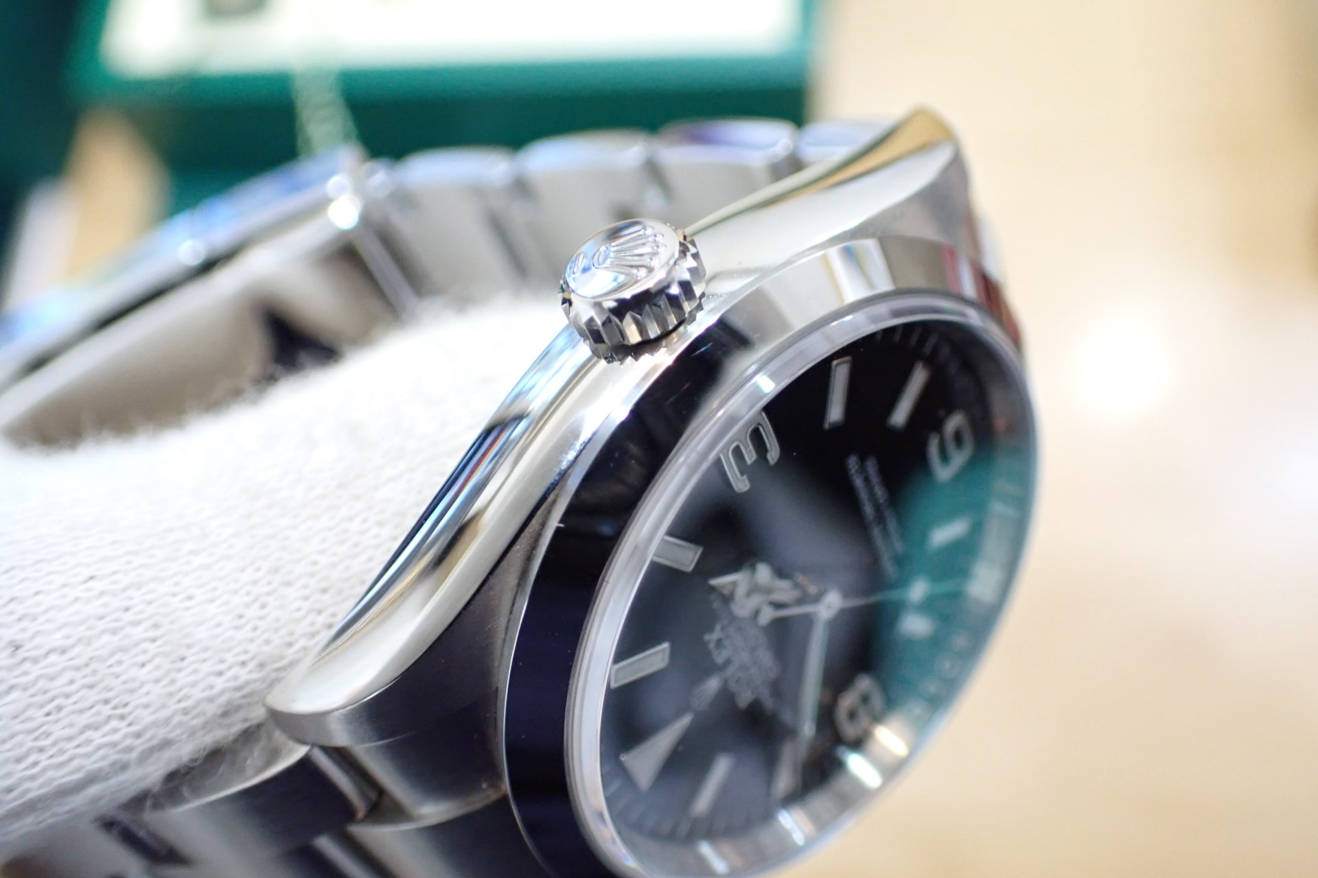 中古品A【ROLEX】ロレックス エクスプローラー1 Ref.124270 黒文字盤