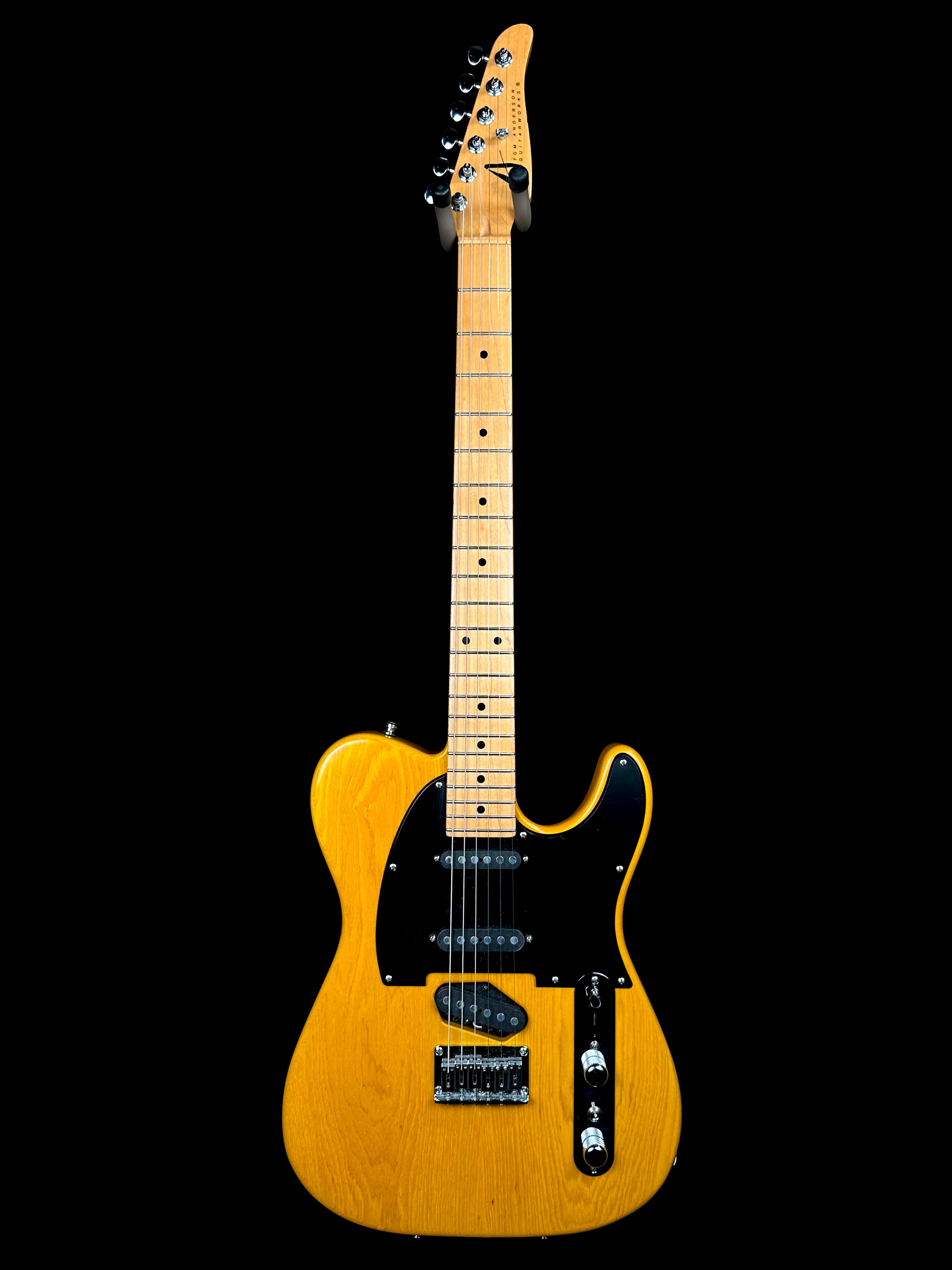 Tom Anderson Hollow T Classic | Translucent Yellow – The Vibrato Bar