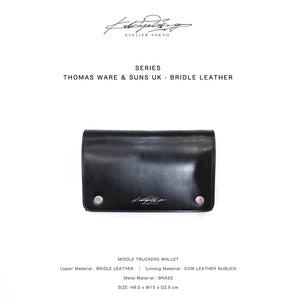 MIDDLE TRUCKERS WALLET (Bridle leather) – THE BOOTS SHOP ONLINE