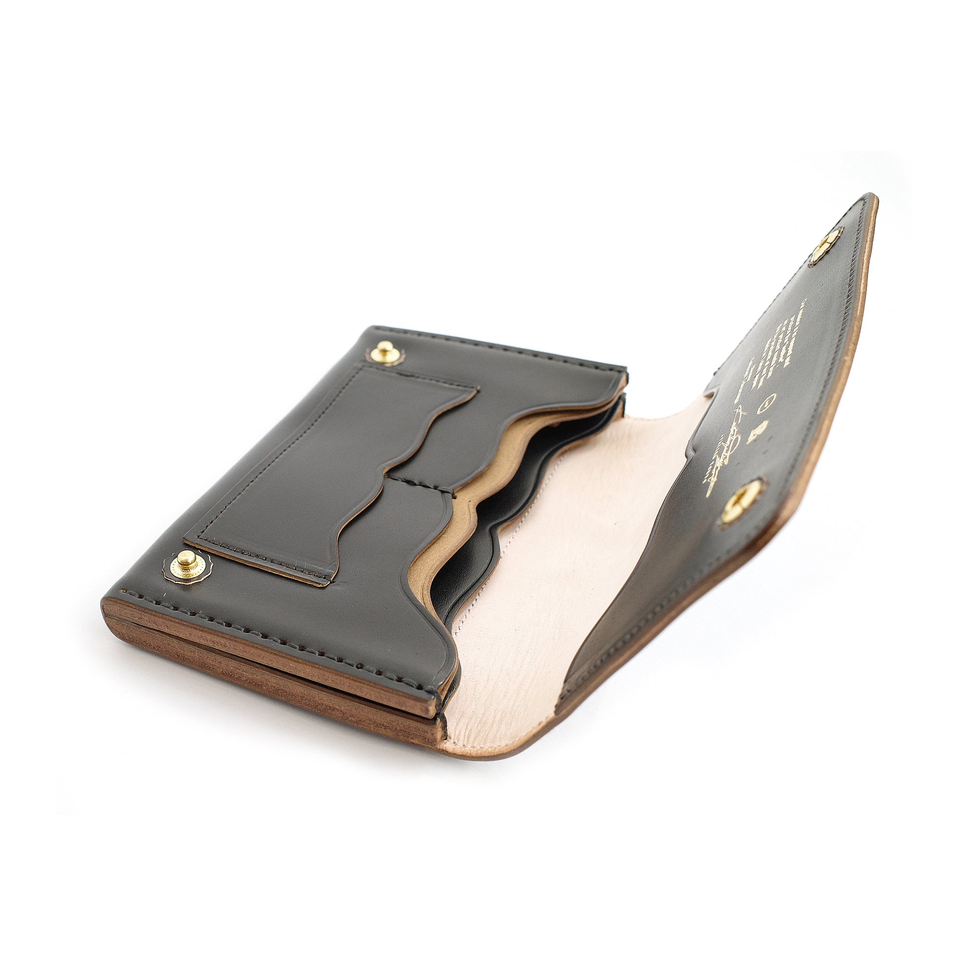 MIDDLE TRUCKERS WALLET (Horsebutt leather) – THE BOOTS SHOP ONLINE