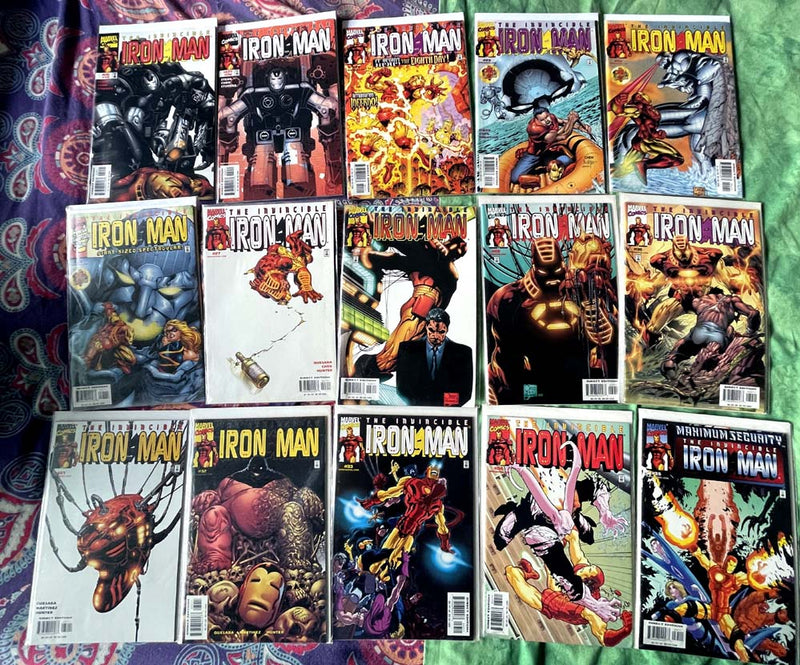Invincible Iron Man #19-40-41(386)-50 (395) NM