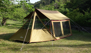 THE CAMPER | タープ・テント専科 | ザキャンパーJP