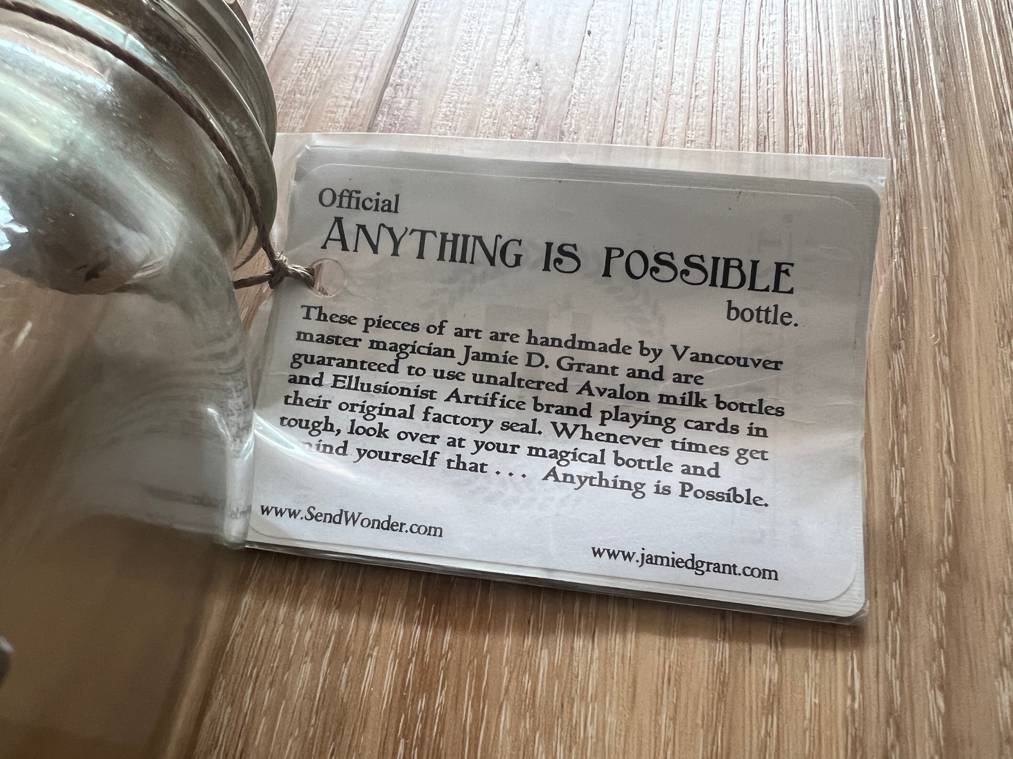 Red Artifice Impossible Bottle (#99/100) – The Cardpenter