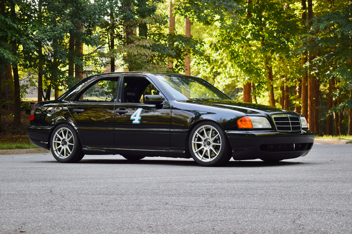 NO RESERVE: AMG 5.4-Swapped 1999 Mercedes-Benz C43 AMG Track Car