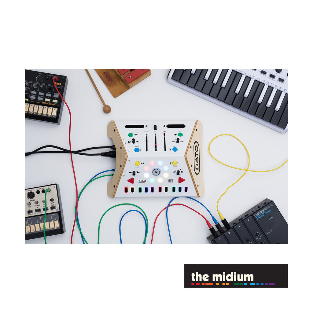 Dato DUO (the synth for two) synthesizer and sequencer | The Midium