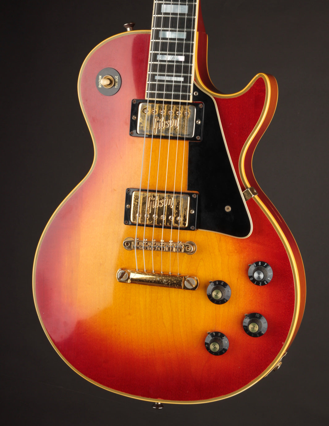 1972 Gibson Les Paul Custom Cherry Sunburst: Vintage Guitar For Sale