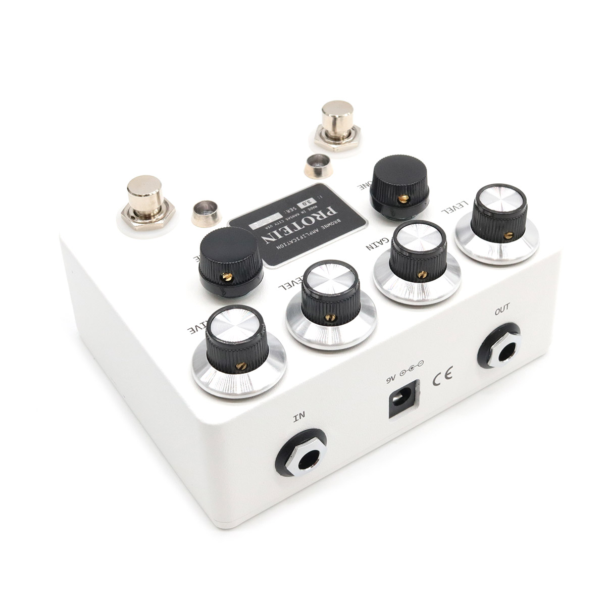 Browne Amplification PROTEIN DUAL OVERDRIVE V3 White オーバードライブ
