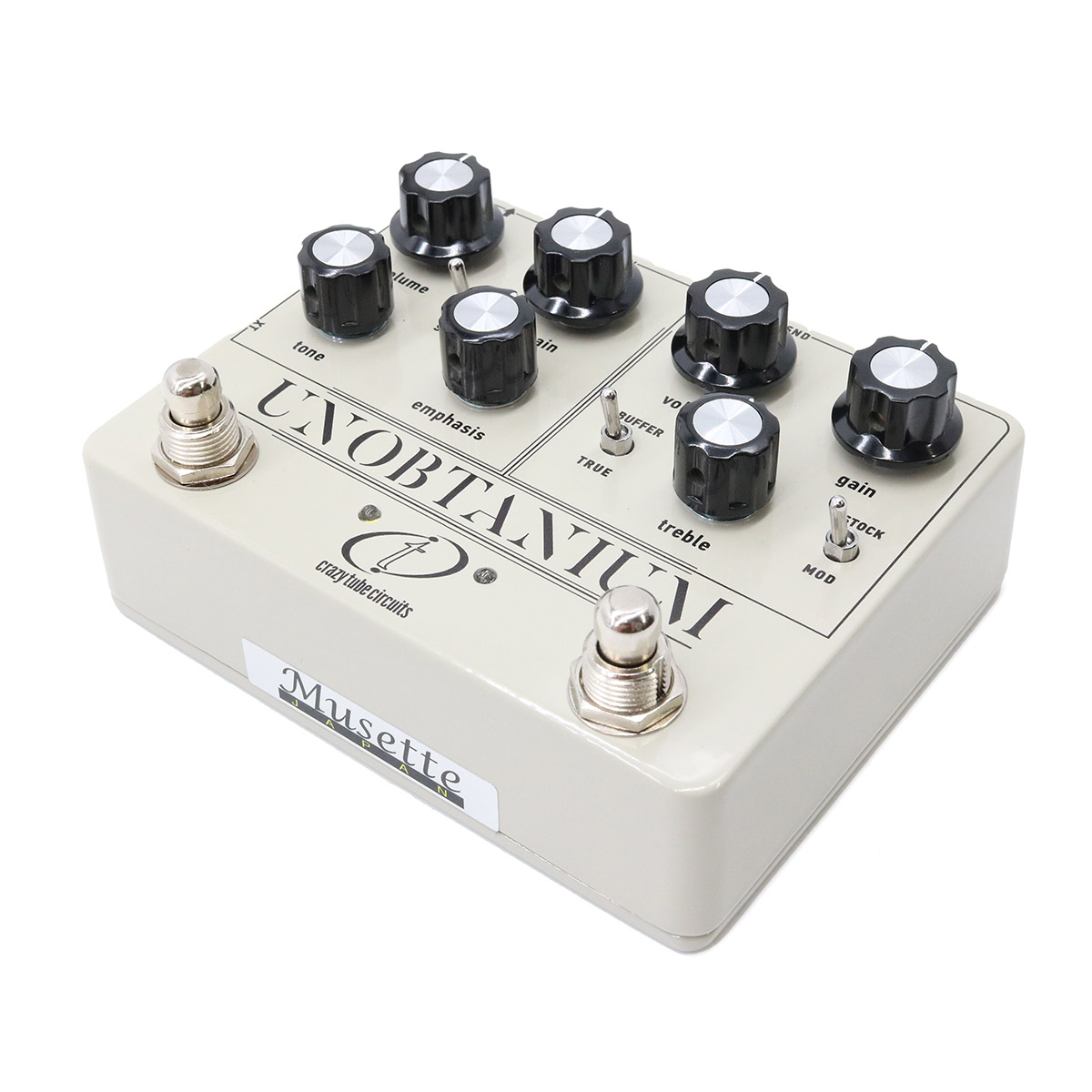 Crazy Tube Circuits Unobtanium オーバードライブ