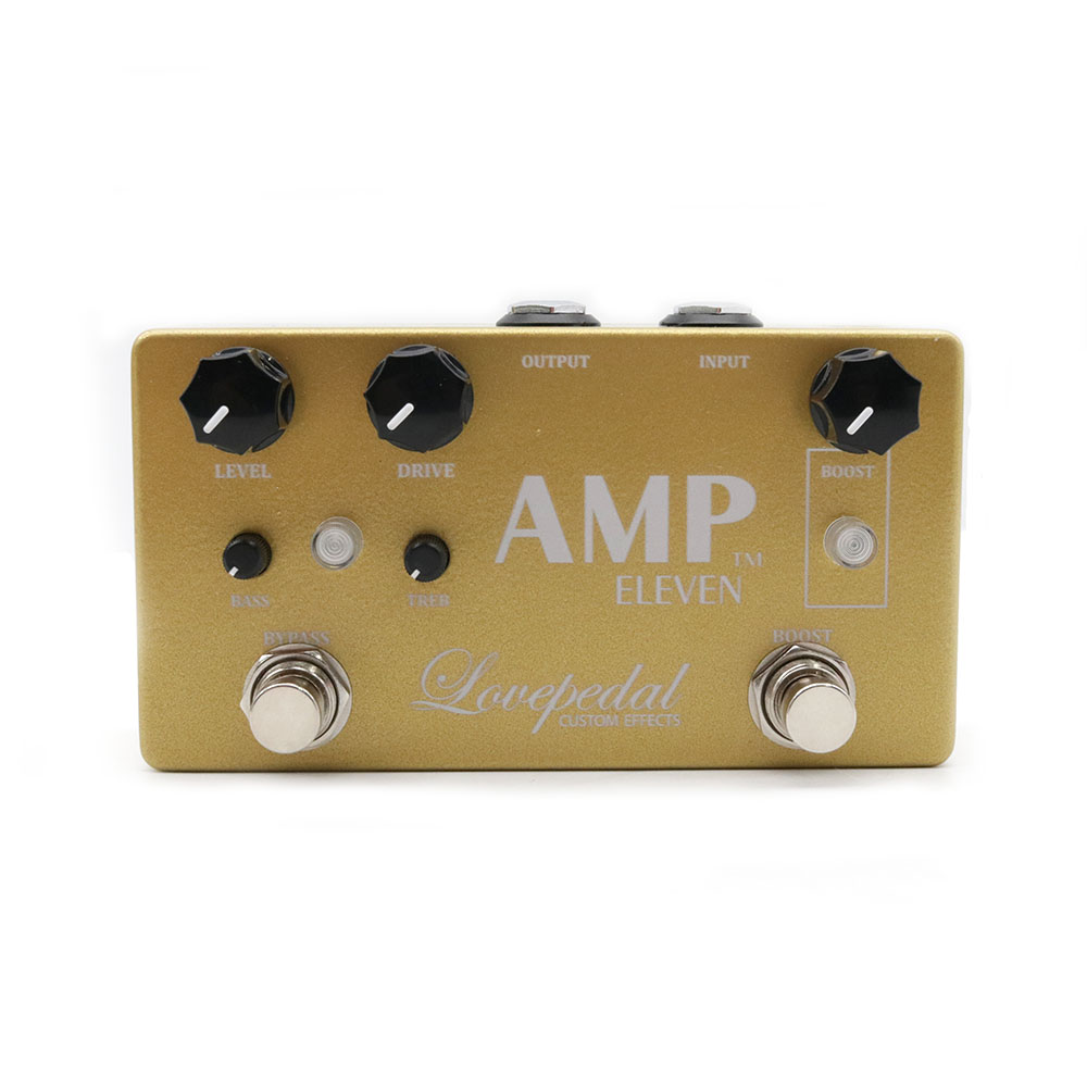Lovepedal AMP ELEVEN GOLD オーバードライブ