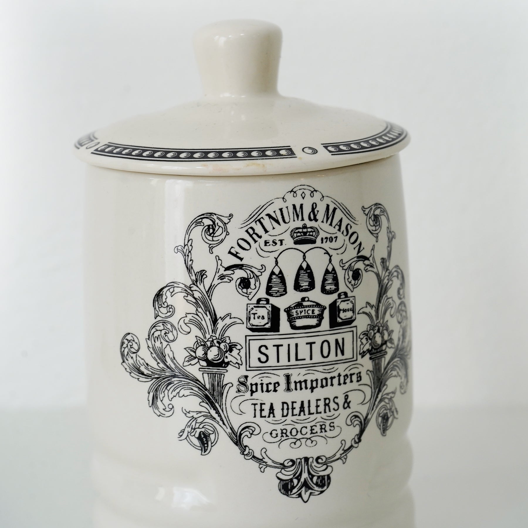 Fortnum & Mason Stilton Cheese pot / フォートナム&メイソン