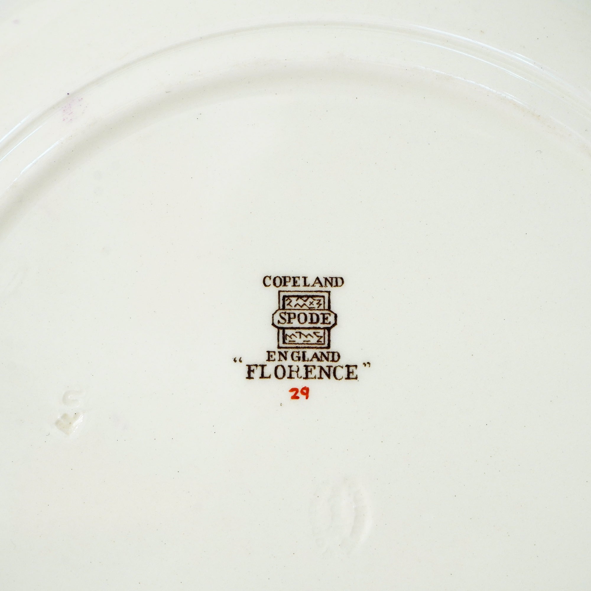 SPODE FLORENCE Dinner Plate / 英国製 スポード ディナープレート
