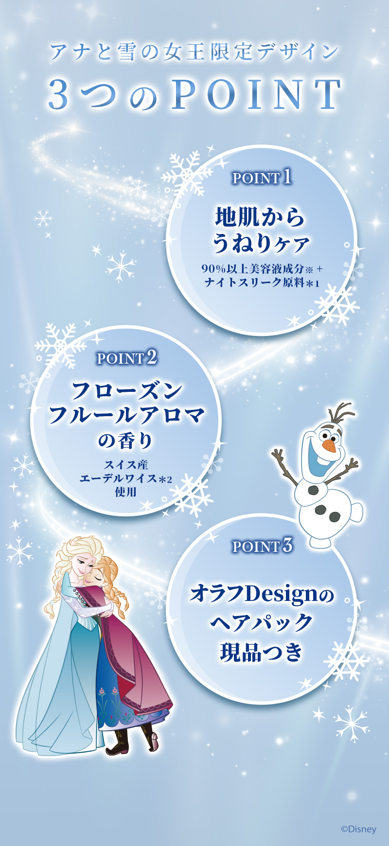 THERATIS Moonlight アナと雪の女王限定デザイン 公式サイト