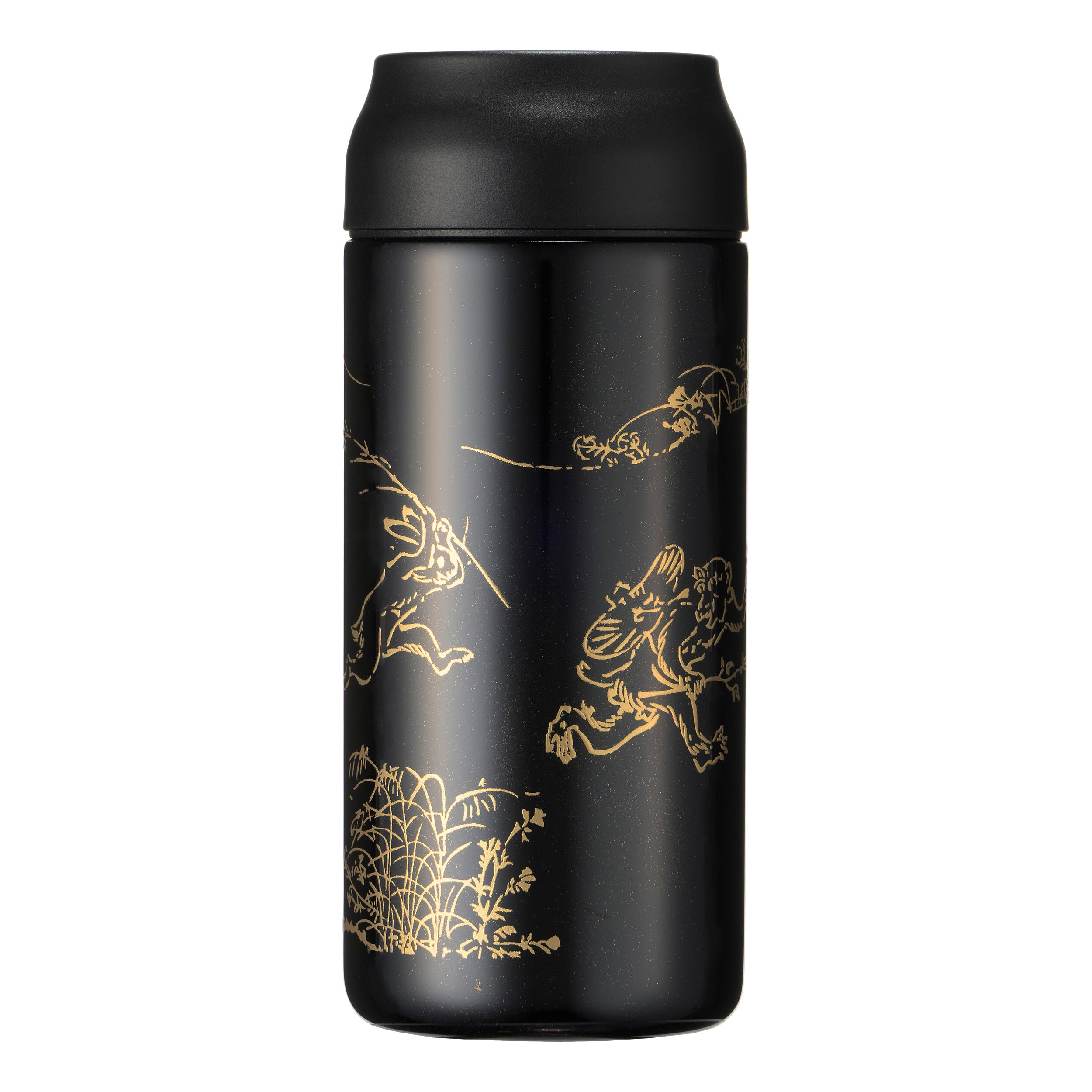 漆】 蒔絵 オールデイ｜URUSHI MAKIE ALLDAY（鳥獣戯画 黒