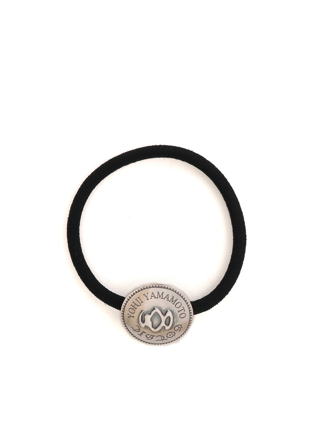 SILVER950 23MM HAIR RUBBER(FREE SIZE Silver): GOTHIC YOHJI