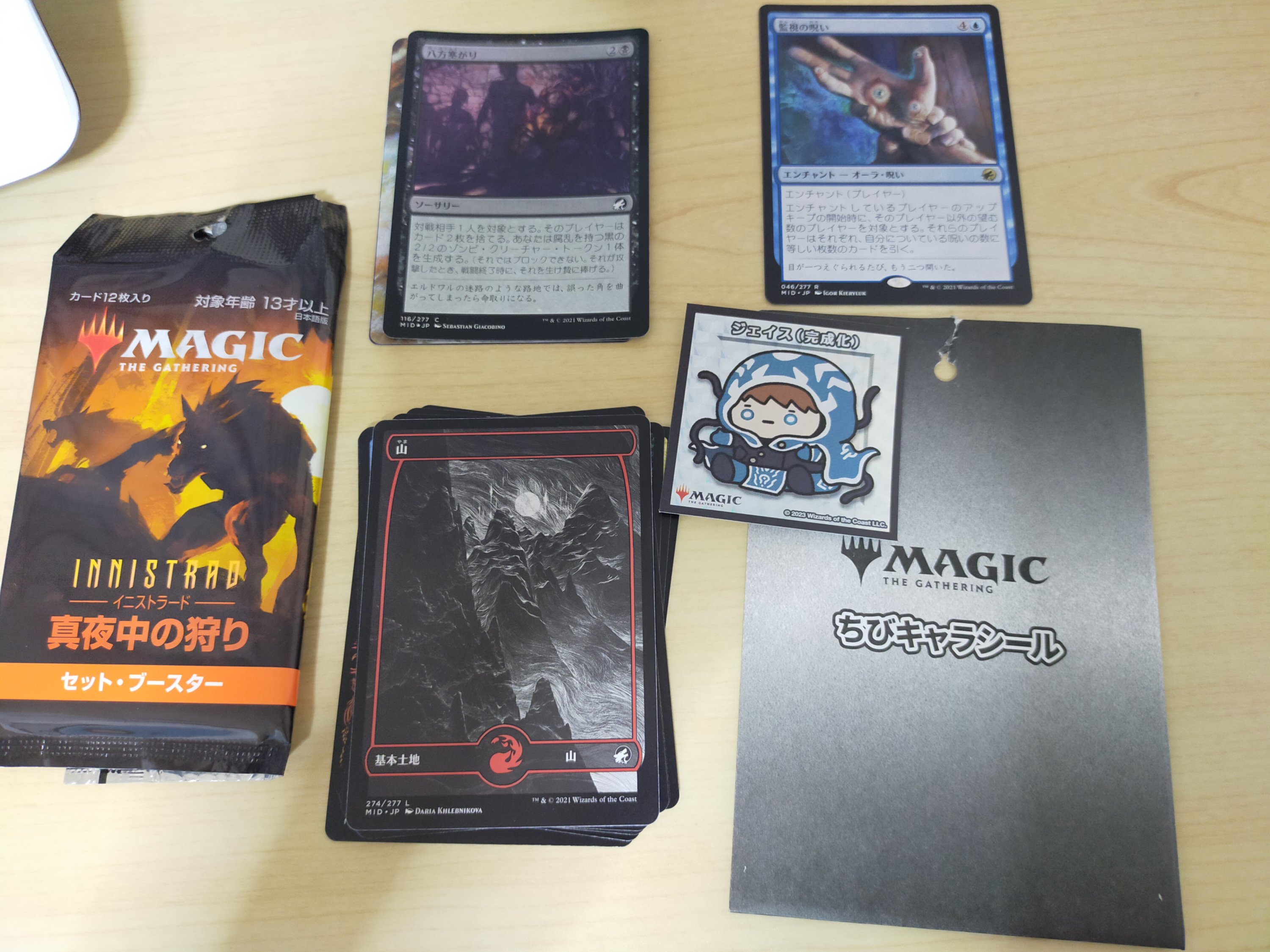 MTG】じゃんけん大会で勝ち、藤ちょこ先生イラストの幽体の船乗り