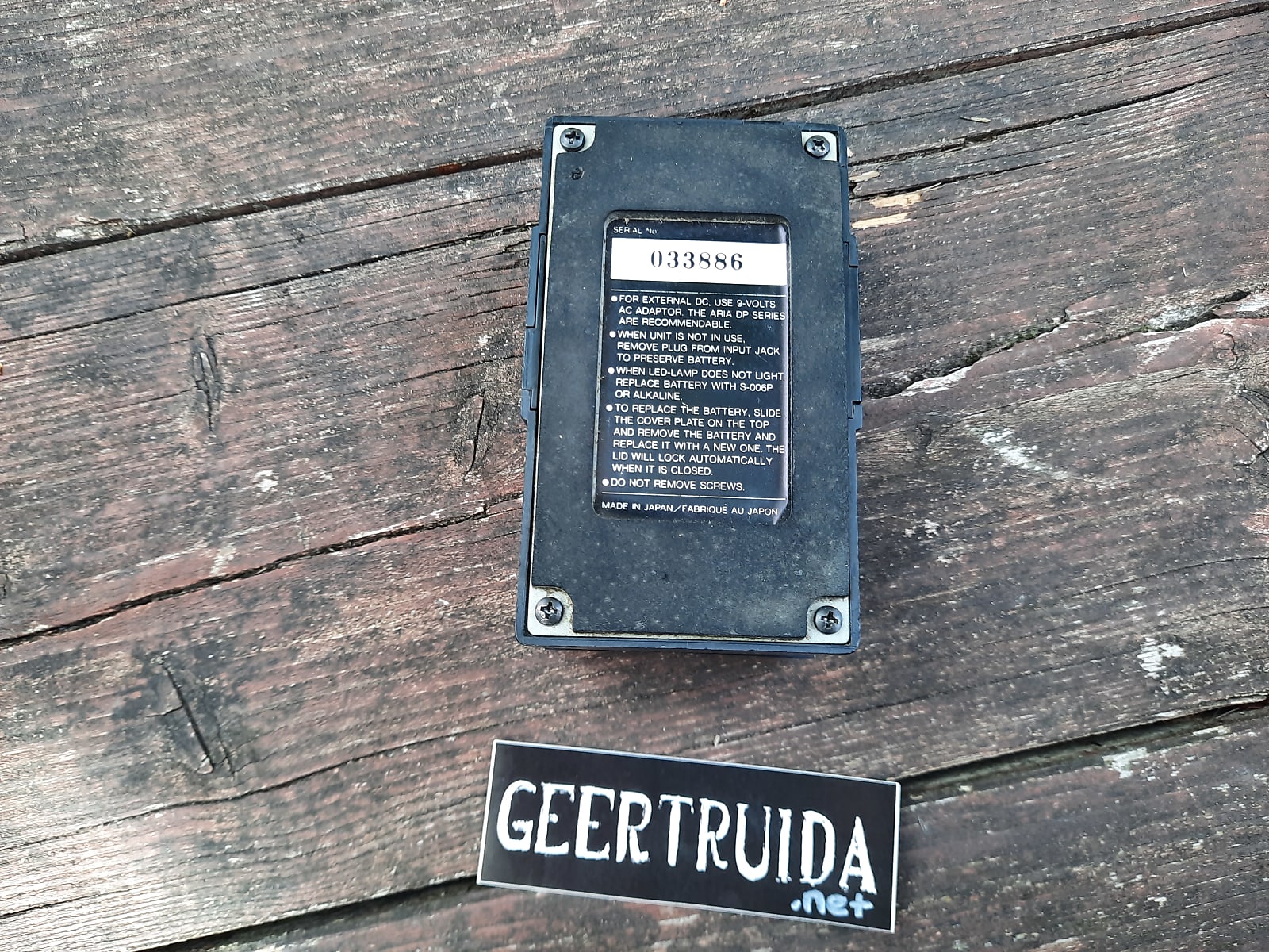 Aria ADL-1 Analog Delay – The Sound Lab