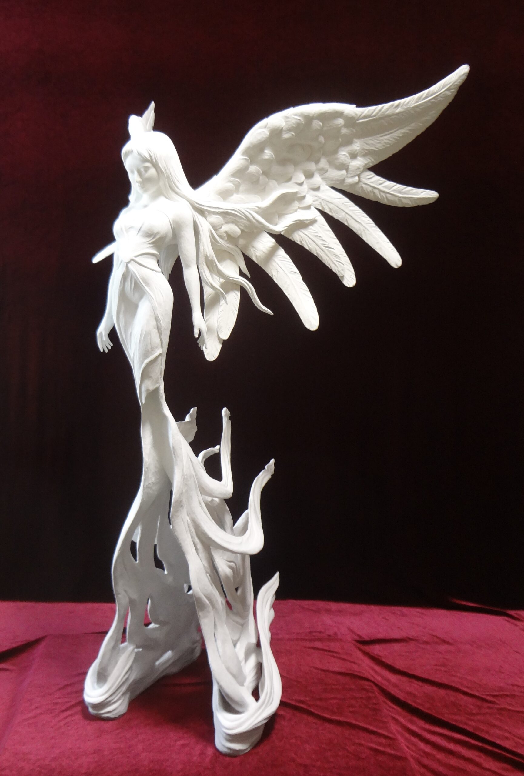 エトワール 』 木彫刻アート 芸術作品 | 佐藤史隆 ｜インテリア絵画