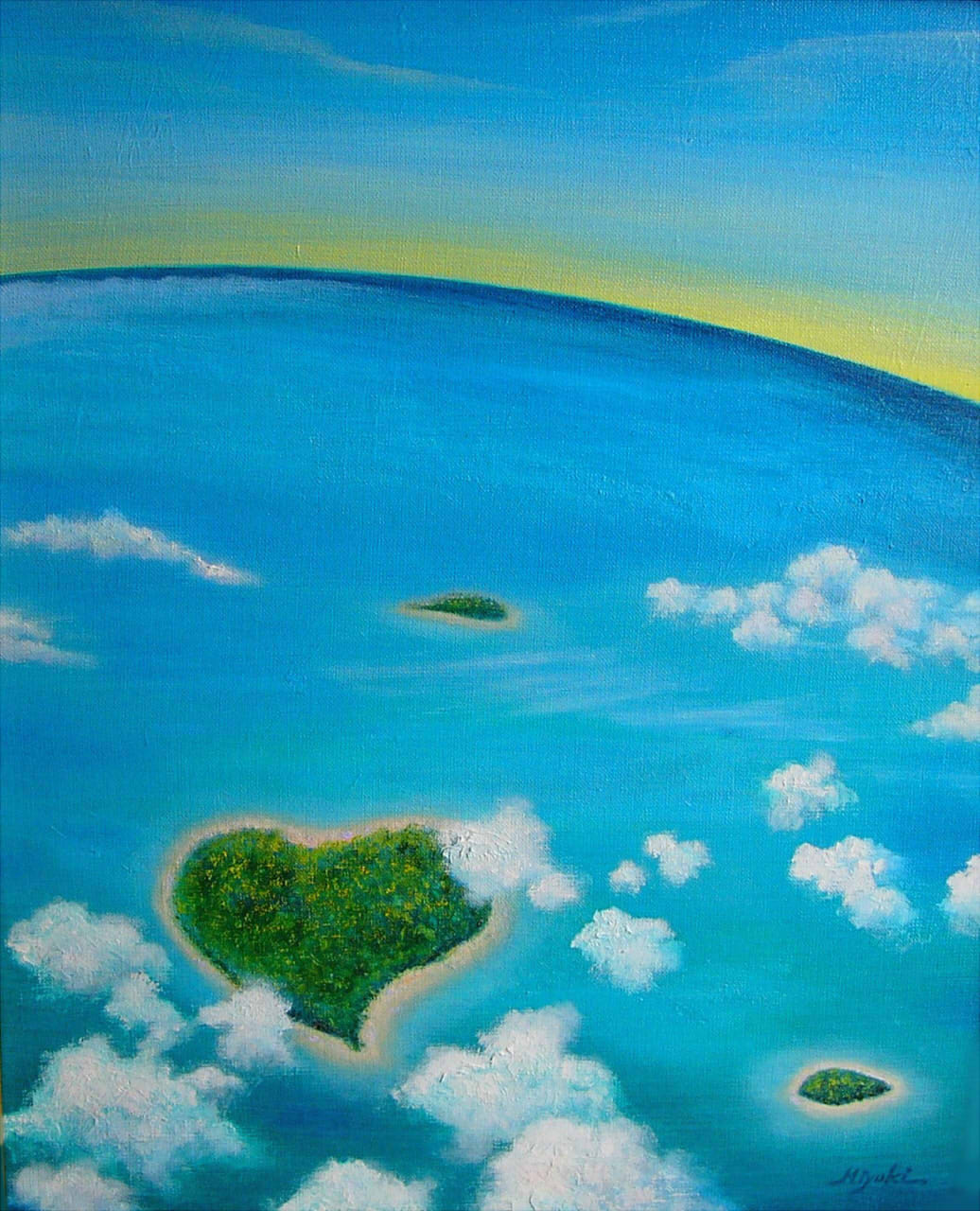 海の彼方 | Miyuki ｜インテリア絵画 アートの専門通販 thisisgallery