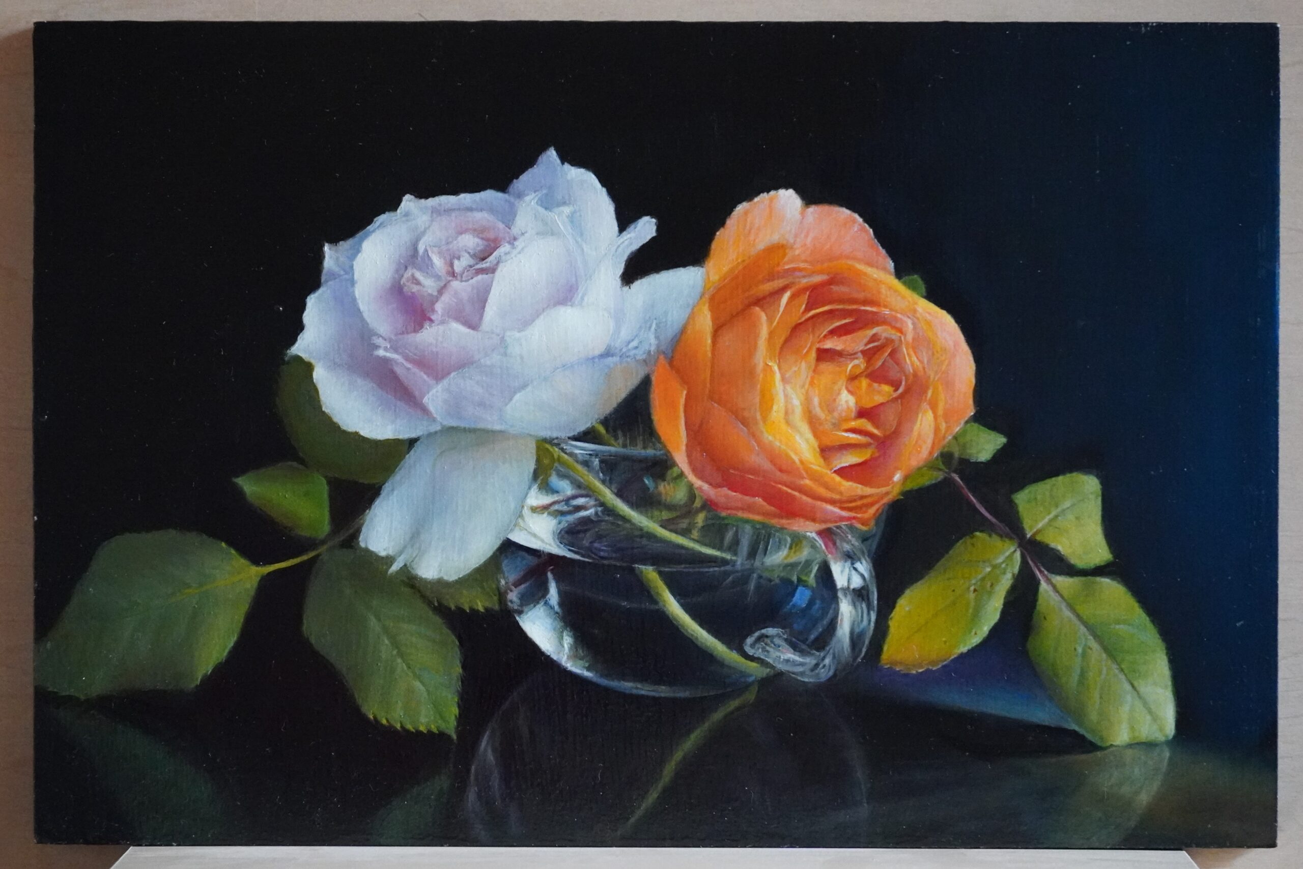 peace & peace ( rose バラ 薔薇 ばら ) | 笠原秀文 ｜インテリア絵画