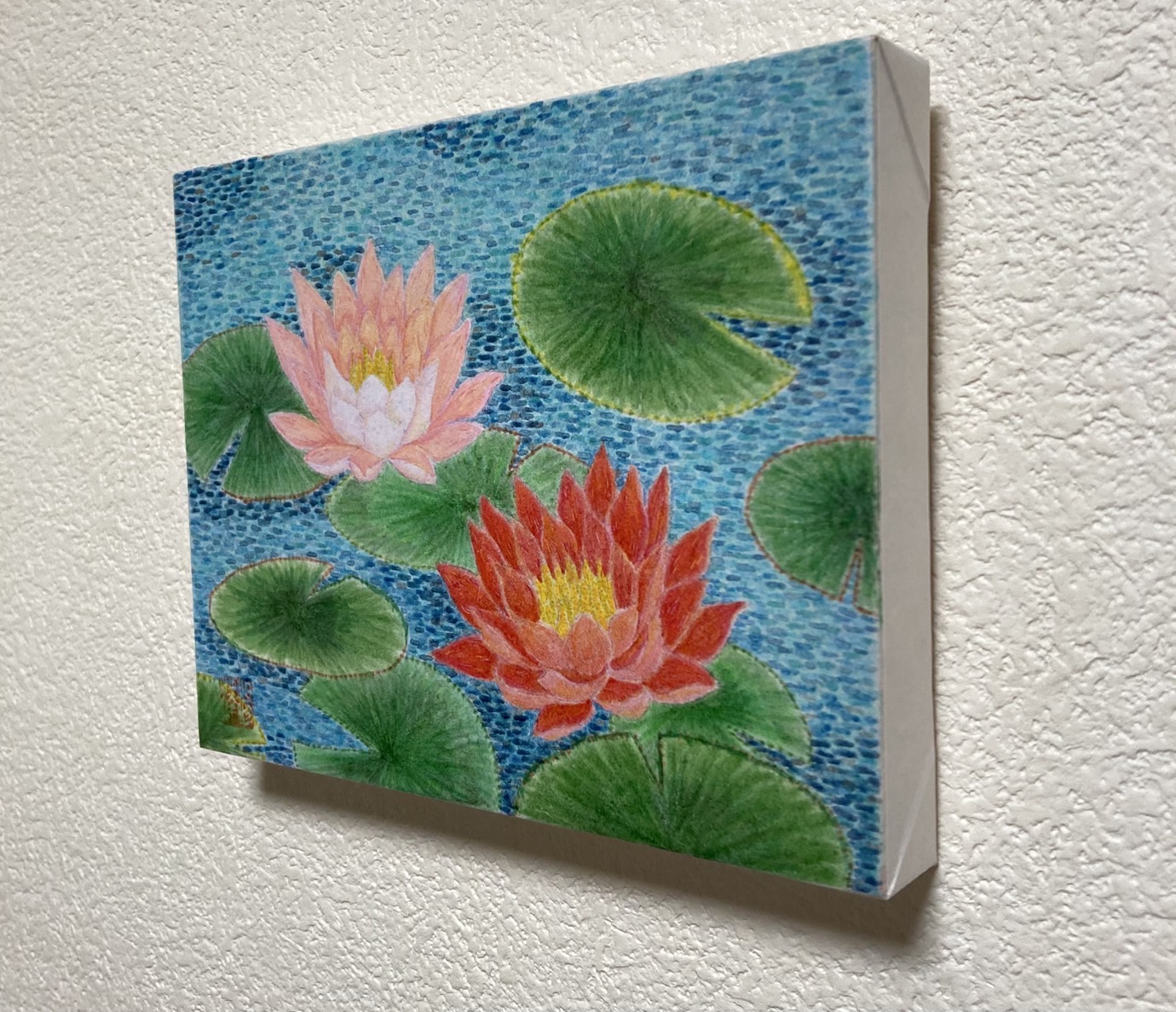 二色の睡蓮 | Rena ｜インテリア絵画 アートの専門通販 thisisgallery