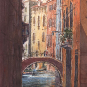 水彩画原画 港町情景 ＃663 | syoumei ｜インテリア絵画 アートの専門