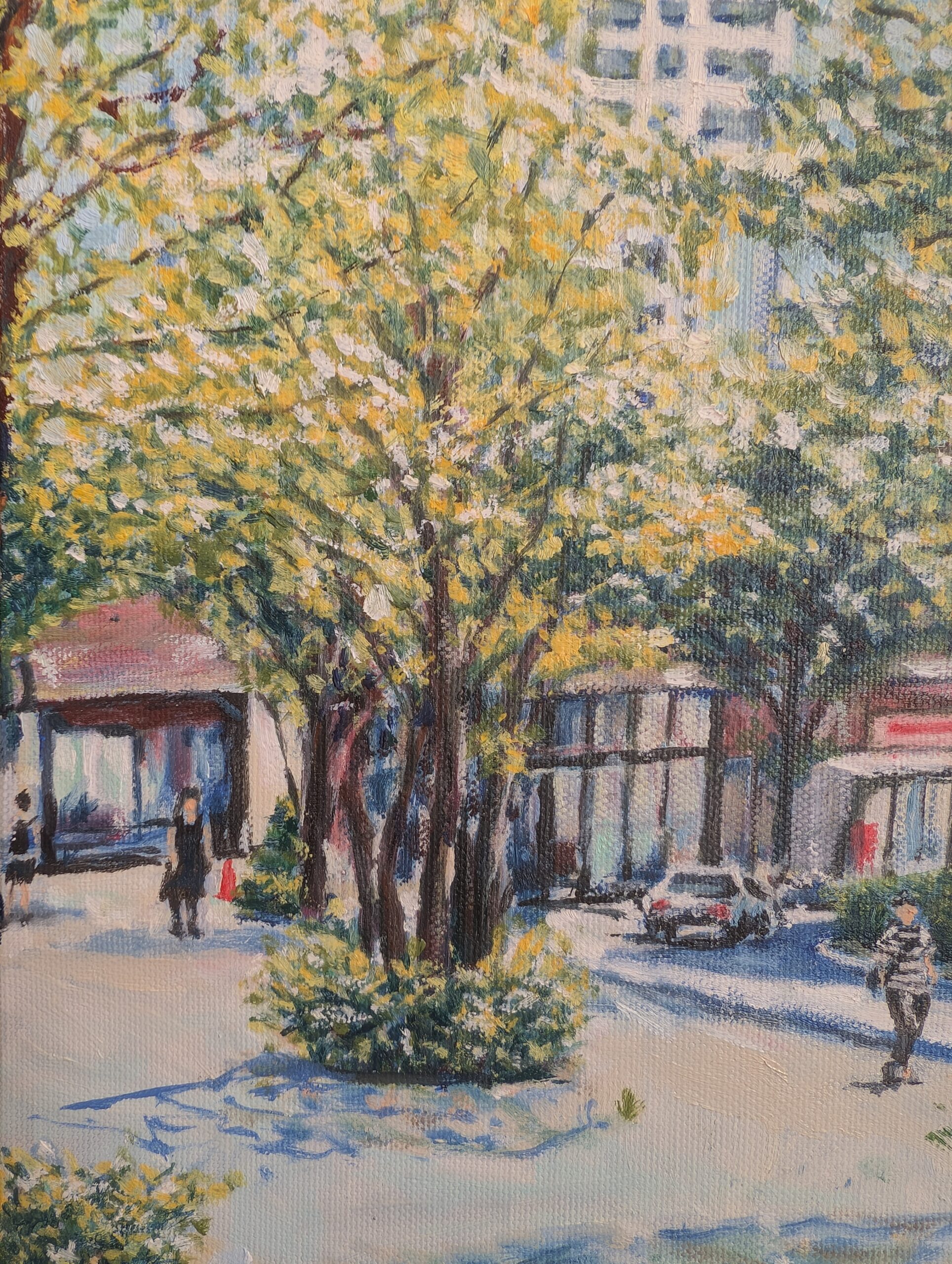 晴れた午後、街角で（Sunny afternoon on the street）』 | Hama