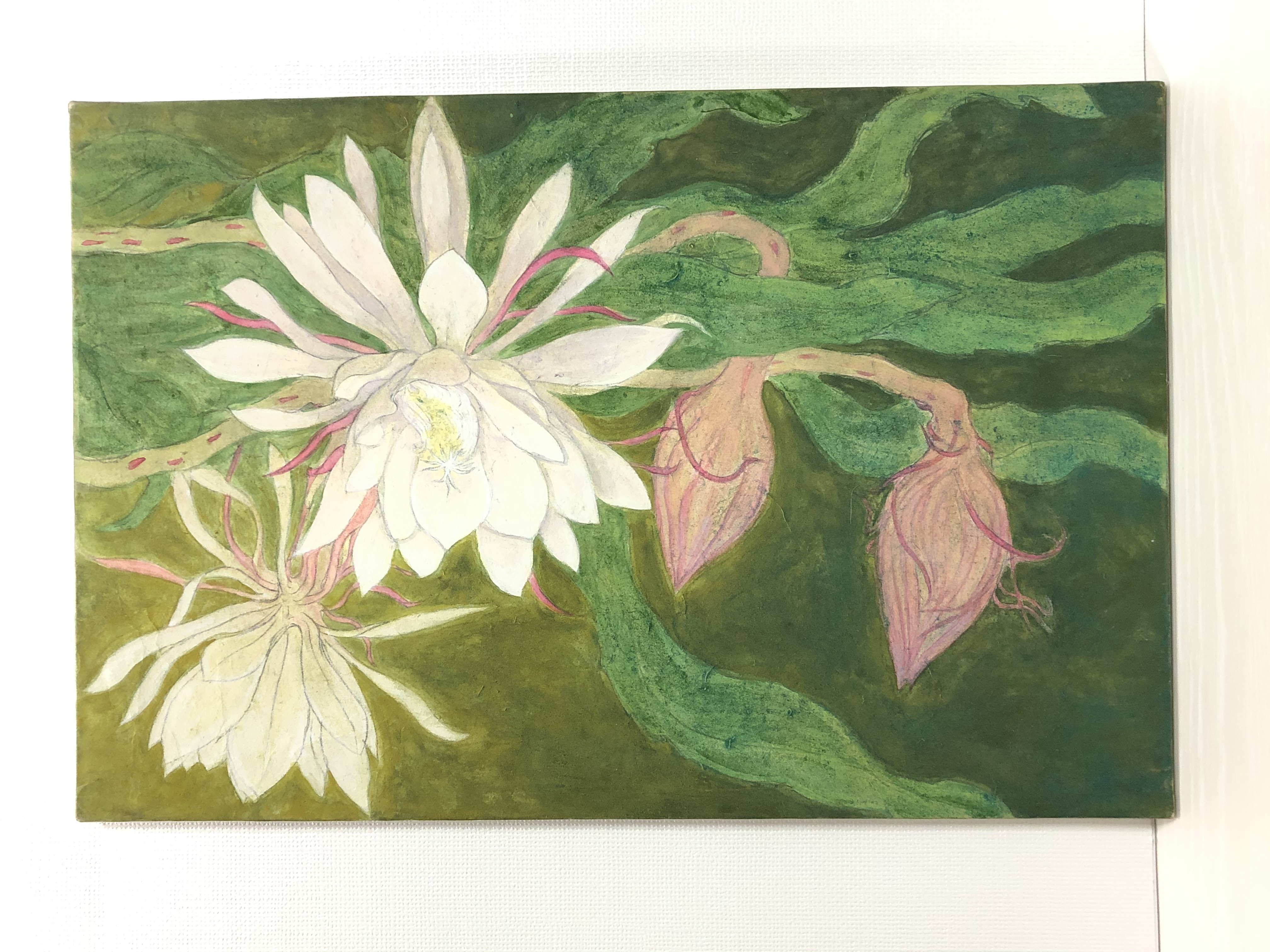 月下美人 | M.masataka ｜インテリア絵画 アートの専門通販